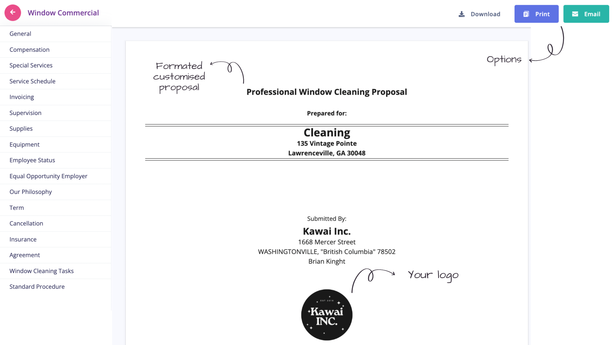 How To Write A Proposal For Window Washing Services – Route